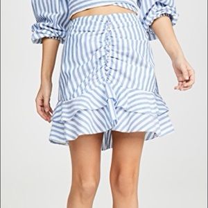 New never been worn Red Carter Blue & White Skirt